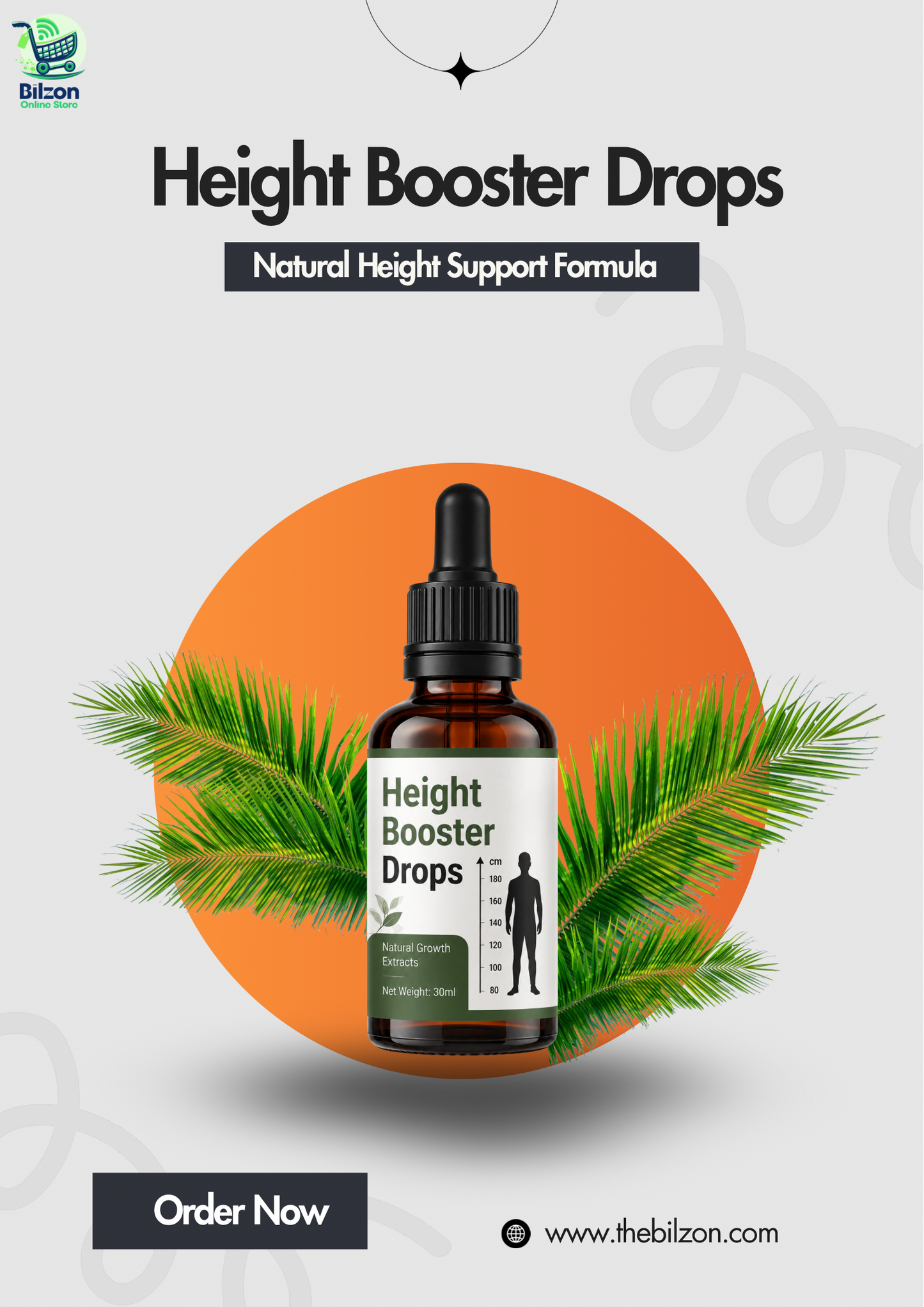 Height Booster Drops (30ml)
