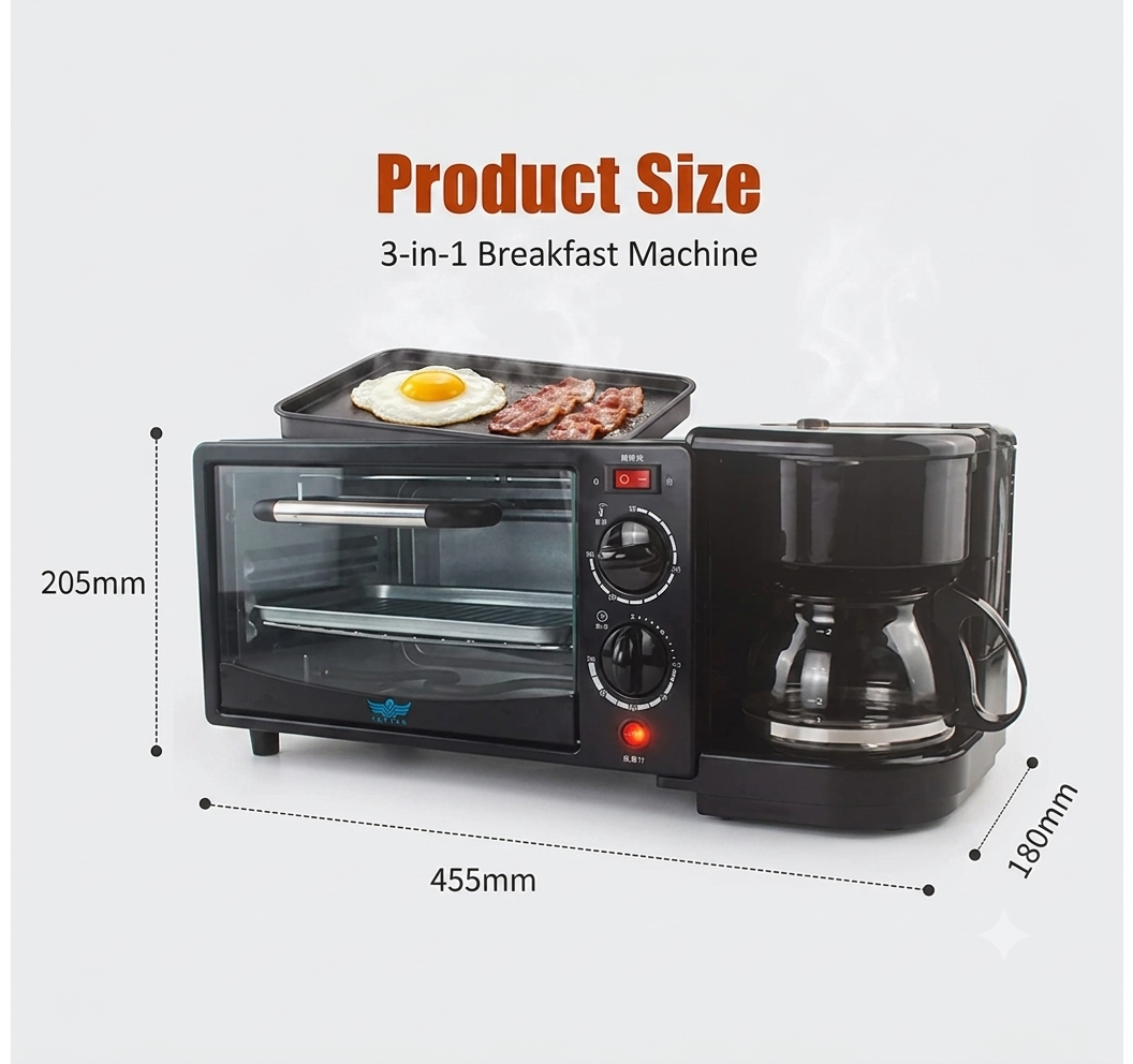 3 in 1 Microwave oven