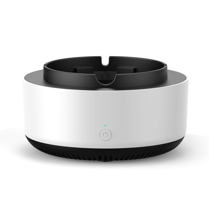 Electronic Intelligent Ashtray Air Purifier | Smokeless Ashtray with Built-in Air Filtration | Odor & Smoke Absorbing for Home and Office Use